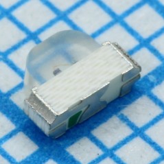 Светодиод SMD 3x1x2мм 140° прозрачный красный/зеленый 300/70 мКд 2.5В угловой