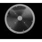 Круглая групповая линза под светодиоды 2835, 3030  D-263mm H-10.3mm  эфф-88%   60°