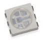 Светодиод SMD RGB / R:622нм, G:520нм, B:469нм/ 2.1В-3.1В/ R:610мКд, G:1300мКд, B:270мКд при 20мА максимальный ток 30мА угол 120°