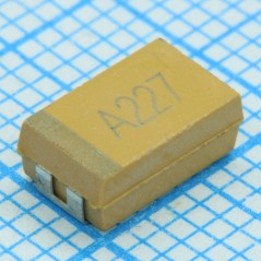 ЧИП-конденсатор танталовый твердотельный SMD 35В 22мкФ ±20%