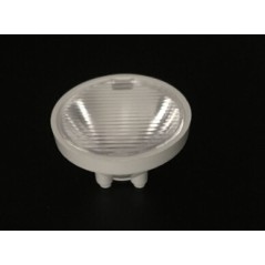 Линза для светодиода 3535/5050/3030, ~15°x60°, эфф-90%, D-23mm  H:11,16mm, PMMA