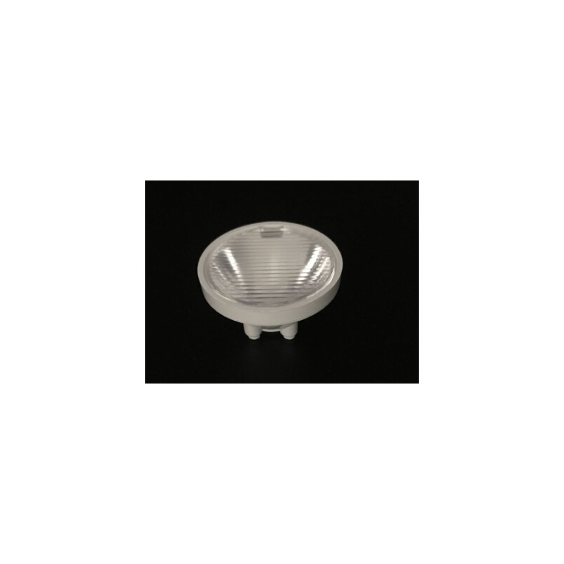 Линза для светодиода 3535/5050/3030, ~15°x60°, эфф-90%, D-23mm  H:11,16mm, PMMA