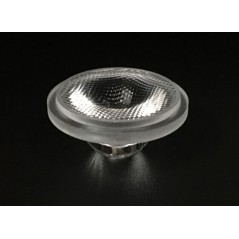 Линза для светодиода XML/5050, эфф-90%, ~40°,  D-35mm  H:16,35mm, PMMA