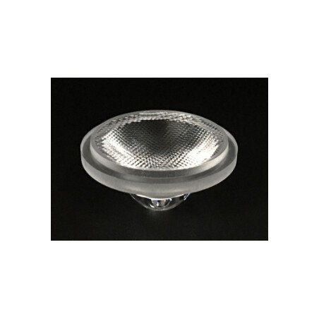 Линза для светодиода XML/5050, эфф-90%, ~25°,  D-35mm  H:16,35mm, PMMA