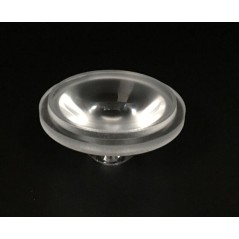 Линза для светодиода XML/5050, эфф-90%, ~18°,  D-35mm  H:16,35mm, PMMA