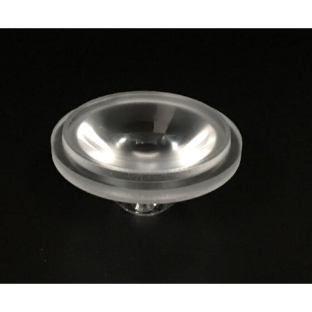 Линза для светодиода XML/5050, эфф-90%, ~18°,  D-35mm  H:16,35mm, PMMA