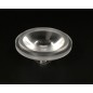 Линза для светодиода XML/5050, эфф-90%, ~18°,  D-35mm  H:16,35mm, PMMA
