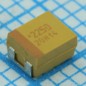 Конденсатор танталовый твердотельный 20В 2.2мкФ ±10% SMD серия TAJ