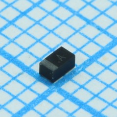 ЧИП-конденсатор танталовый 10мкФ 10В типоразмер M ±20% (1.6 X 0.85 X 0.8мм) SMD 1608-09 7.5 Ом 125°C лента на катушке