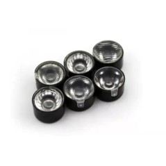 Линза для светодиода 3535/3030, ~40°,  D-10,8 mm  H:7mm, PMMA
