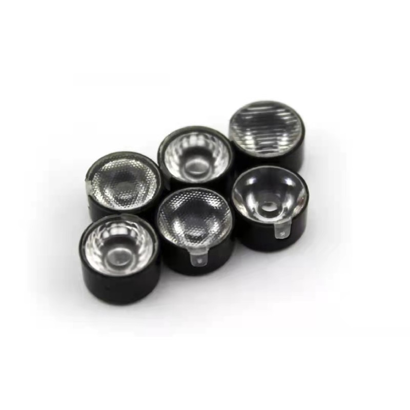 Линза для светодиода 3535/3030, ~30°,  D-10,8 mm  H:7mm, PMMA