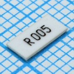 Металлоплёночный ЧИП-резистор 1225 0.005Ом 1% 2Вт ±50ppm/°C -55°С...+155°С