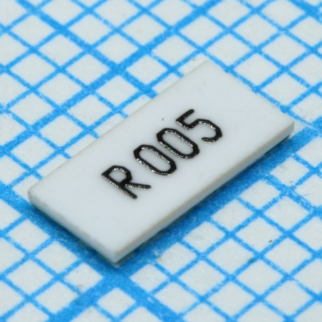 Металлоплёночный ЧИП-резистор 1225 0.005Ом 1% 2Вт ±50ppm/°C -55°С...+155°С