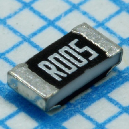 Разистор металлофольговый 1Вт 0.005Ом ±1% ±100ppm/°C SMD 1206 лента на катушке автомобильного применения