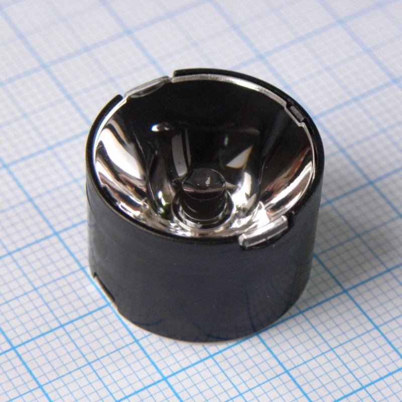 Линза для светодиода LG Innotek серии LEMWA33X (Oslon/Cree XP-G), эфф-95%, 11°