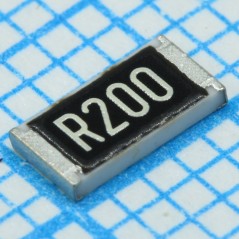 Толстопленочный ЧИП-резистор 2010 0.2Ом ±5% 0.75Вт ±1000ppm/°C лента на катушке