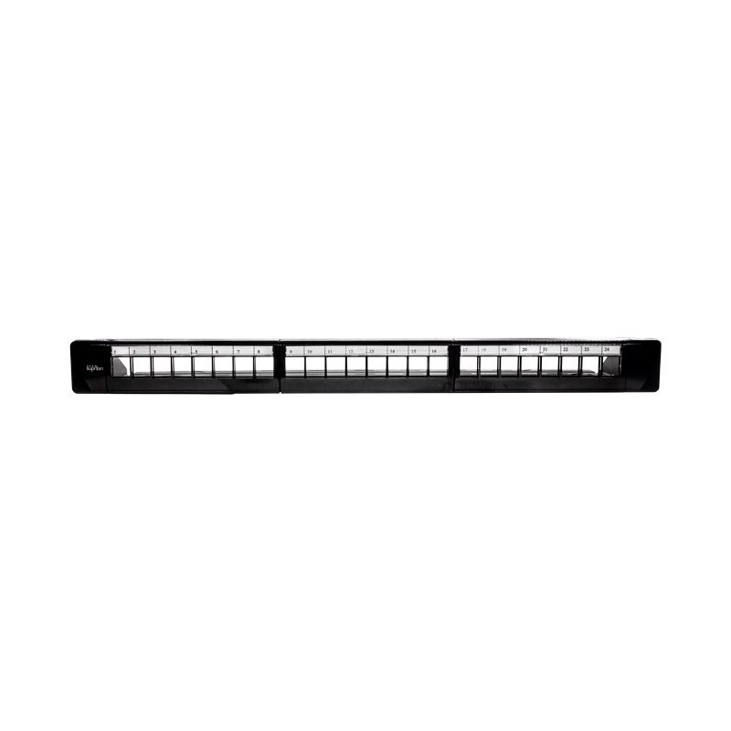 Патч-панель модульная для Keystone Jack 19дюйм под 24 модуля UTP 1U SUPRLAN 10-0401 Патч-панель модульная для Keystone Jack 19дюйм под 24 модуля UTP 1U SUPRLAN 10-0401