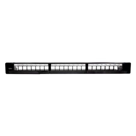 Патч-панель модульная для Keystone Jack 19дюйм под 24 модуля UTP 1U SUPRLAN 10-0401
