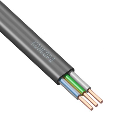 Кабель ВВГ-Пнг(А)-LS 3х2.5 (м) Конкорд 4306