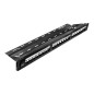 Патч-панель модульная для Keystone Jack 19дюйм под 24 модуля UTP 1U SUPRLAN 10-0401 Патч-панель модульная для Keystone Jack 19дюйм под 24 модуля UTP 1U SUPRLAN 10-0401