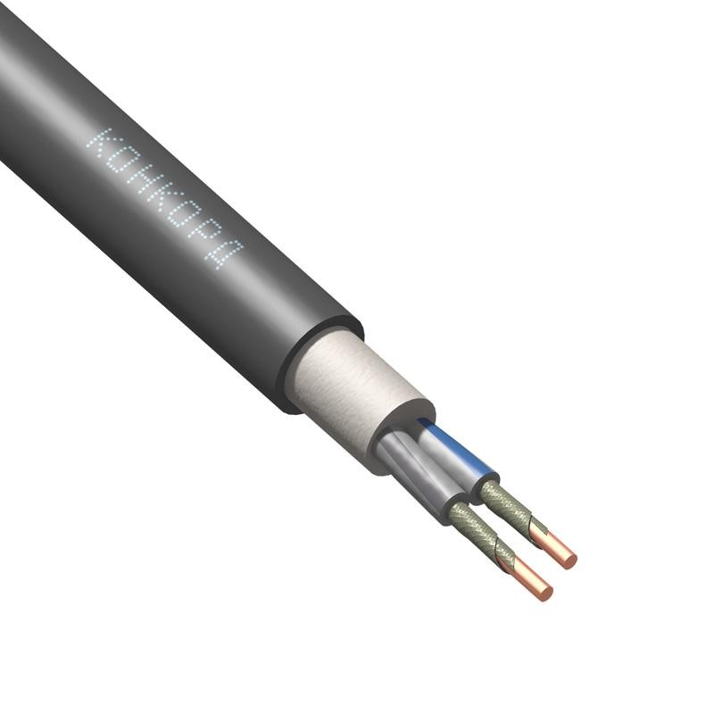Кабель ВВГнг(А)-FRLSLTx 2х2.5 ОК (N) 1кВ (м) Конкорд 6371