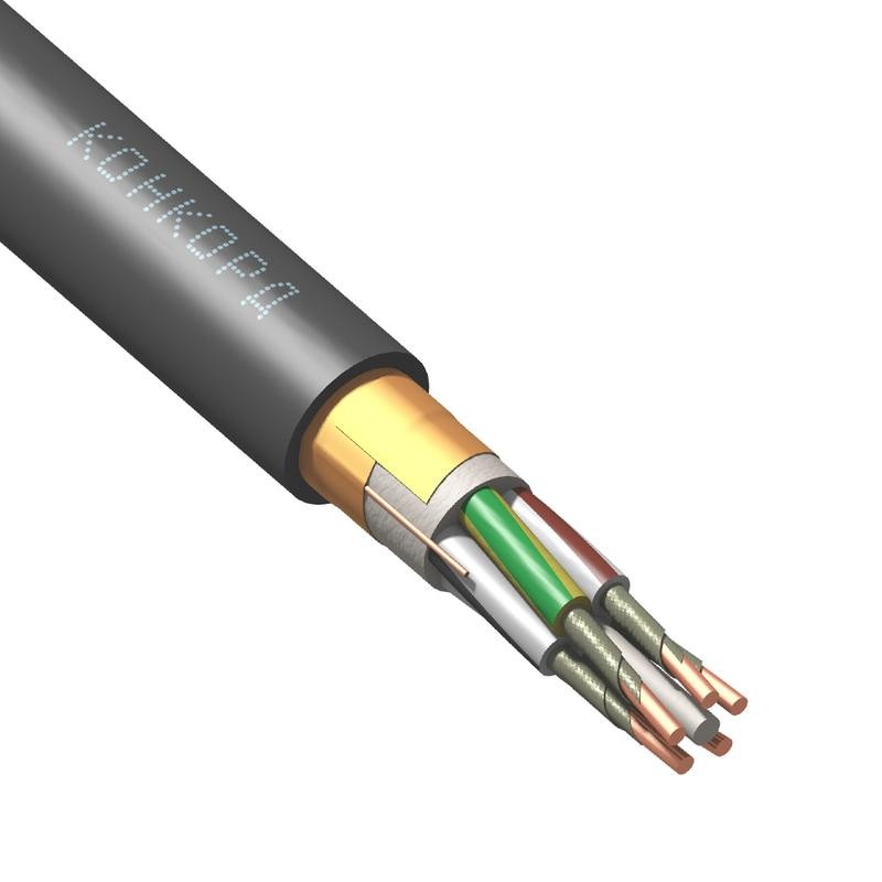 Кабель ППГЭнг(А)-FRHF 5х4 (N PE) 0.66кВ (м) Конкорд 8606