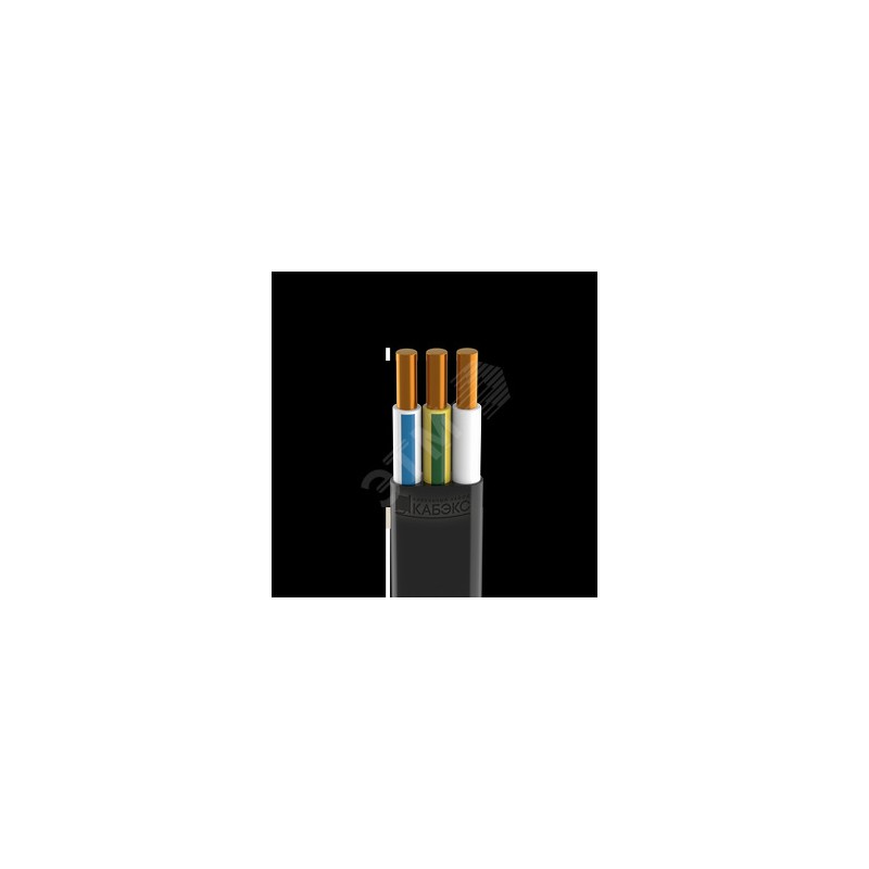 Кабель ВВГ-Пнг(А)-LS 3х1.5 ОК (N PE) 0.66кВ (уп.100м) Кабэкс ТХМ00136567