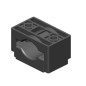 Крепление одиночное кабельное d25-40мм EKF scc2540