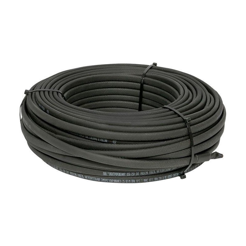 Кабель нагревательный саморег. DSE-40P 40Вт/м (уп.50м) EKF DSE-40P-50