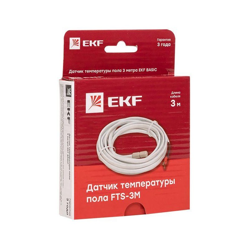 Датчик температуры пола 3м Basic EKF fts-3m Датчик температуры пола 3м Basic EKF fts-3m
