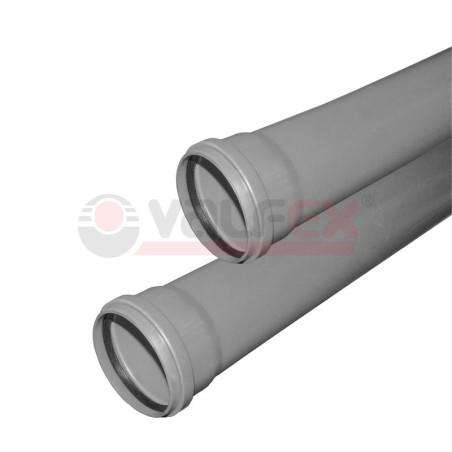 Труба OPTIMA ф50 с раструбом L-2м (10) VALFEX 220500200