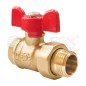 Кран шаровой латунный OPTIMA с американкой ВР/НР бабочка 1/2дюйм (100/25) VALFEX VF.227.L0B1.012 Кран шаровой латунный OPTIMA с американкой ВР/НР бабочка 1/2дюйм (100/25) VALFEX VF.227.L0B1.012