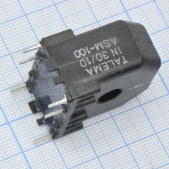 Датчик тока 5-100A, 50/60Hz, 1 обмотка