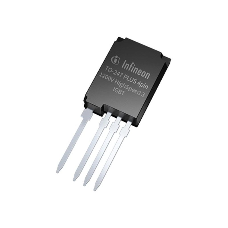 Транзистор биполярный с изолированным затвором IGBT 1200В 75А 18...60кГц PG-TO247-4-2