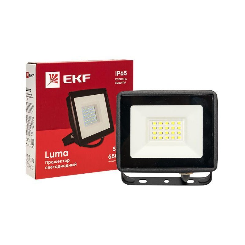 Прожектор светодиодный СДО-3002 20Вт 6500К IP65 Basic EKF FLL-3002-20-6500 Прожектор светодиодный СДО-3002 20Вт 6500К IP65 Basic EKF FLL-3002-20-6500
