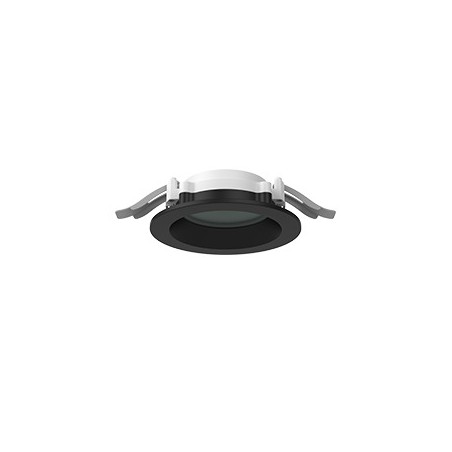 Светильник светодиодный DL-01 Pro 100мм 13Вт 4000К CRI90 120х49мм IP65/40 защ. силикат. стекло RAL9005 черн. муар VARTON V1-RF-9