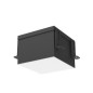 Светильник светодиодный DL-Grill для потолка Грильято 150х150 24Вт 4000К 140х140х100 IP54 встраив. RAL9005 черн. муар диммер DAL