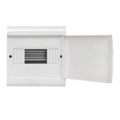 Щит ЩРН-П-8 IP41 бел. дверца (пром. упак.) Basic EKF pb-n-8w-bas