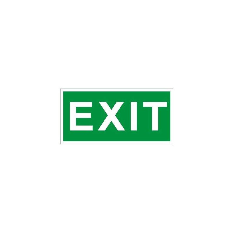 Пиктограмма "Exit" ПЭУ 012 242х50 PC-M (уп.2шт) СТ 2502000800 Пиктограмма "Exit" ПЭУ 012 242х50 PC-M (уп.2шт) СТ 2502000800