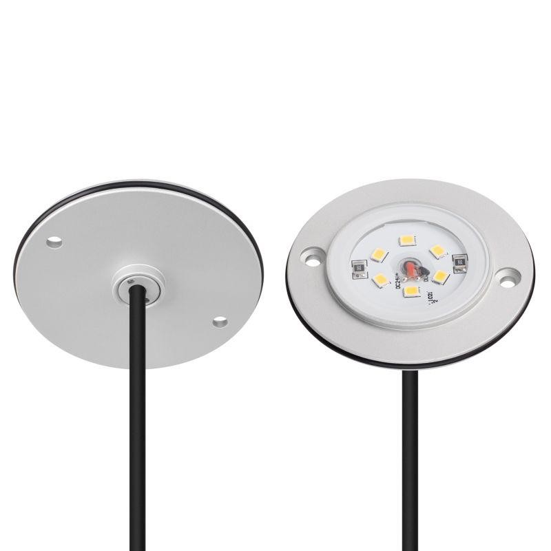 Светильник светодиодный ART-DECK-LAMP-R56-3W Warm3000 (SL 120 deg 24В) IP67 металл Arlight 045346