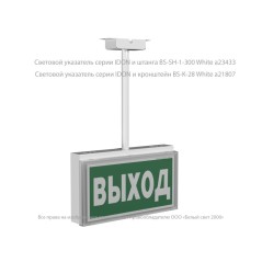 Указатель световой BS-IDON-71-S1-INEXI2 ICE20 Белый свет a24839
