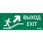 Знак "ВЫХОД / ЛЕСТНИЦА ВВЕРХ / ФИГУРА" для аварийно-эвакуационного светильника IP20 VARTON V5-EM01-60.001.027 Знак "ВЫХОД / ЛЕСТНИЦА ВВЕРХ / ФИГУРА" для аварийно-эвакуационного светильника IP20 VARTON V5-EM01-60.001.027