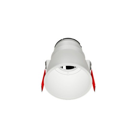 Рамка для модульного светильника FLEX 50 04 95х70 круглая встраив. утопленная RAL9010 VARTON V1-R0-00435-10008-2000000