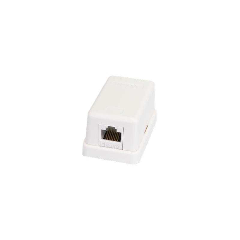 Розетка компьютерная 1-м ОП RJ45 (8P8C) кат.5E неэкранир. класс D 100МГц 110 T568A/B бел. (уп.10шт) NETLAN EC-UWO-1-UD2-WT-10 Розетка компьютерная 1-м ОП RJ45 (8P8C) кат.5E неэкранир. класс D 100МГц 110 T568A/B бел. (уп.10шт) NETLAN EC-UWO-1-UD2-WT-10