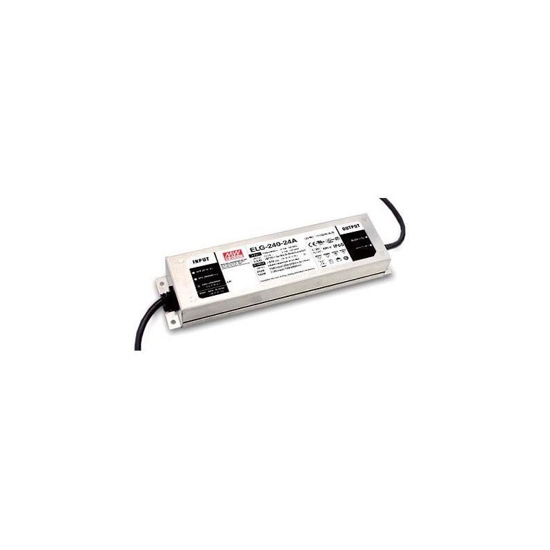 Драйвер 240Вт 24В для LED ленты Meanwell ELG-240-24A IP65 244x71x37.5мм VARTON ELG-240-24A Драйвер 240Вт 24В для LED ленты Meanwell ELG-240-24A IP65 244x71x37.5мм VARTON ELG-240-24A