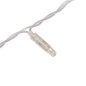 Гирлянда светодиодная "Занавес" 2х9м 1200LED тепл. бел. 230В IP65 эффект мерцания провод ПВХ прозр. соединяется нужен шнур 303-5
