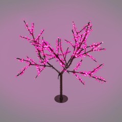 Дерево светодиодное "Сакура" 1.5м d кроны 1.8м LED роз. IP65 понижающ. трансф. в компл. Neon-Night 531-108
