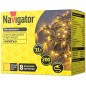 Гирлянда светодиодная 61 819 NGF-S01-200WW-5-11.5m-230-C8-G-IP20 Navigator 61819