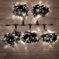 Гирлянда светодиодная "LED ClipLight" 5 нитей х20м 665LED бел. 50Вт 24В IP65 эффект мерцания трансф. в компл. Neon-Night 323-605