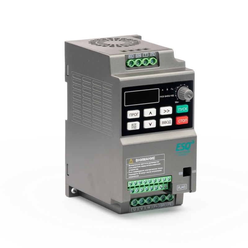 Преобразователь частоты ESQ-230-4T-1.5K 1.5кВт 380-480В ESQ 08.04.304424 Преобразователь частоты ESQ-230-4T-1.5K 1.5кВт 380-480В ESQ 08.04.304424